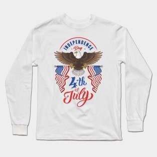 american-eagle-independence-day Long Sleeve T-Shirt